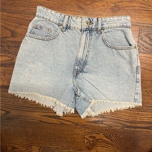 Women's Light Blue Denim Shorts